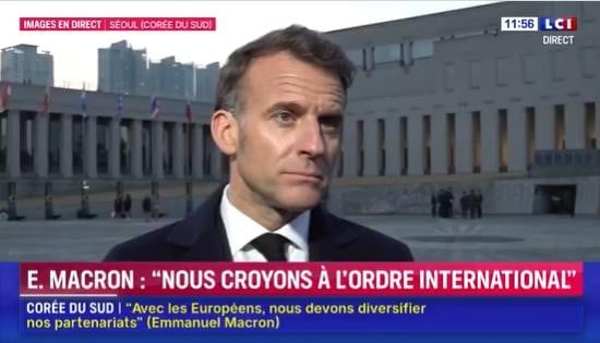 Макрон ги отфрли коментарите на Трамп за неговата брачна ситуација како несоодветни