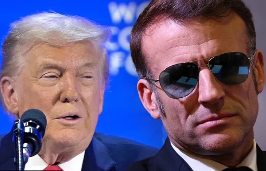 Макрон му одговори на Трамп на исмевањето дека сопругата Брижит му удара шлаканици (ВИДЕО)