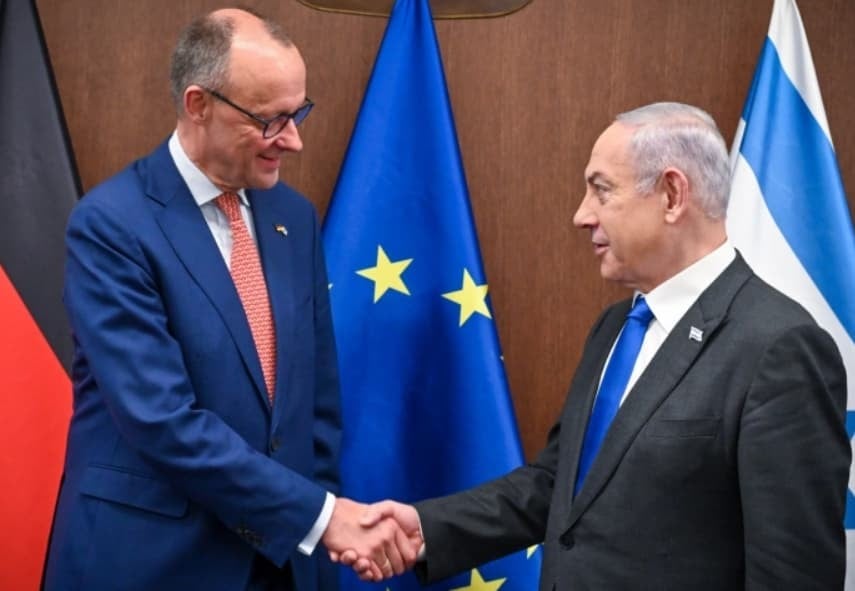 Мерц во телефонски разговор со Нетанјаху повикал на прекин на непријателствата во Либан