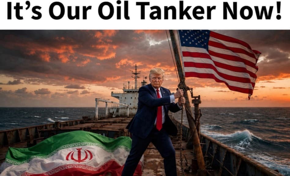 Трамп објави бизарни ВИ снимки од напад на Иран: Танкерот е сега се наш! (ФОТО)