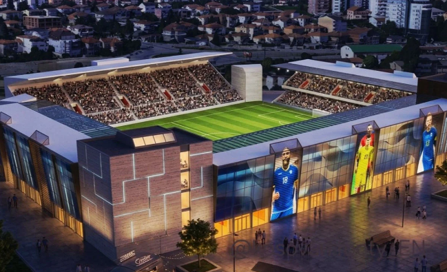 Вака би требало да изгледа новиот стадион во Приштина!(ФОТО)