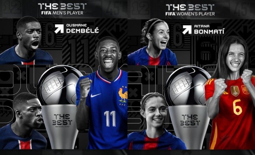 ФИФА: Дембеле и Бонмати се најдобри фудбалери за 2025 година