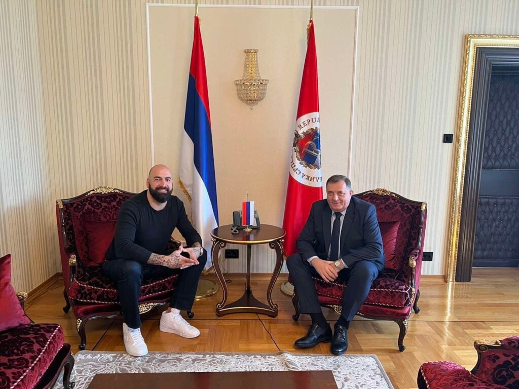 Перо Антиќ кај Милорад ДОДИК (ФОТО) - Вечер