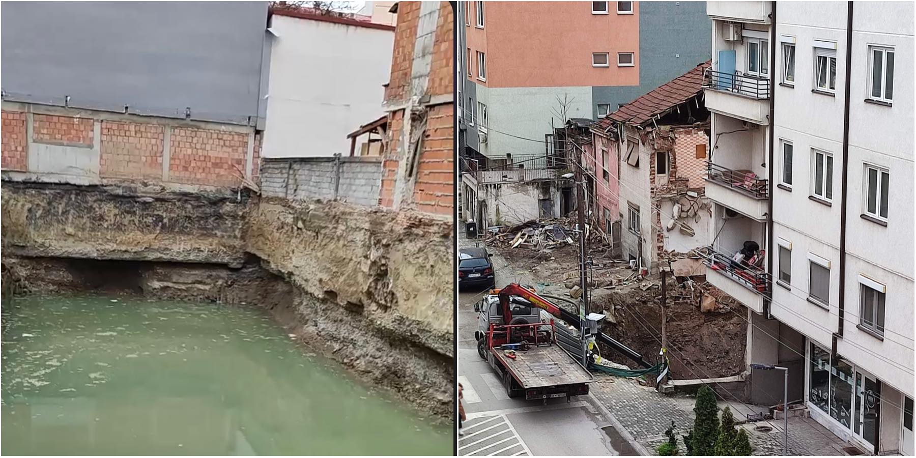 Градење во Скопје: БАЗЕН НАМЕСТО ЗГРАДА